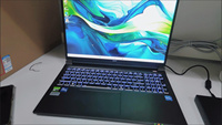 Ordinateur portable de jeu 16 pouces 2.5K 240Hz Intel Nitro 17 i7-14650HX RTX5060/RTX5070 16 Go DDR5 1 To SSD 16 cœurs sous Windows 11, modèle 2025, vente chaude