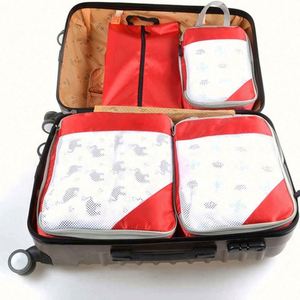 Bolsas de Almacenamiento de Ropa y Lavandería de Nailon Ligeras y Ecológicas con Impresión Personalizada, Cubos de Compresión de Malla para Viaje - Product Image 2