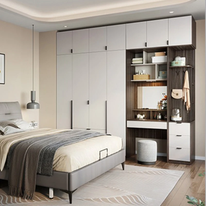 Armario Moderno a Medida, Minimalista, Blanco Puro, con Almacenamiento Inteligente, Mueble de Dormitorio, Gran Venta - Product Image 5