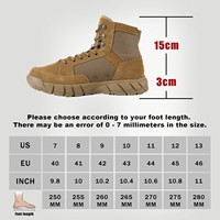 Bottes tactiques en nylon Cordura Ripstop, bottes de combat en daim pleine fleur, HydroGuard, imperméables, antidérapantes, chaussures de patrouille