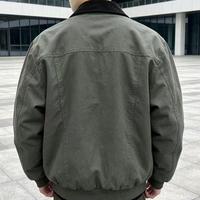 Blousons bomber vintage personnalisés en polyester pour hommes, coupe-vent, respirants, unisexes