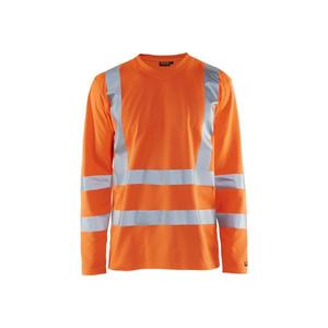 BLAKLADER - 338110705300XS Camiseta de manga larga UV de alta visibilidad Naranja-EAN 7330509369210 ROPA DE TRABAJO DE LA HI-VIS - Product Image 1