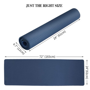 6Mm Chất Lượng Cao <span class=keywords><strong>TPE</strong></span> Tập Thể Dục <span class=keywords><strong>Mat</strong></span> Hai Lớp Chống Trượt <span class=keywords><strong>TPE</strong></span> <span class=keywords><strong>Yoga</strong></span> <span class=keywords><strong>Mat</strong></span> Với Biểu Tượng Tùy Chỉnh - Product Image 2
