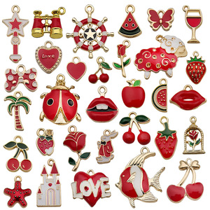 31 pièces usine en gros belle belle breloques pendentif accessoires <span class=keywords><strong>pour</strong></span> bricolage boucle d'oreille Bracelet faisant des bijoux - Product Image 1