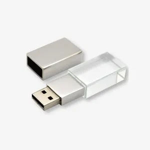 럭셔리 로즈 골드 펜 드라이브 2.0 3.0 미니 유리 8Gb 16Gb 32G 64Gb 128Gb 256Gb 사용자 정의 로고 Pendrive 크리스탈 USB 스틱 플래시 드라이브