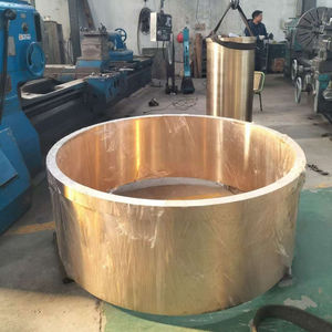C94000 piezas de proceso de aceite de buje de cojinete de manga de bronce de ingeniería marina con fundición de cobre - Product Image 5