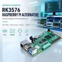 Alternatif Raspberry Pi RK3576 SBC Papan Pengembangan GPIO 40-Pin 2.1 4K 120Hz Debian 12 Pemrograman Pendidikan Linux