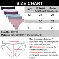 Culottes sexy pour femmes, culottes hipster en coton, sous-vêtements féminins, culottes sexy, sous-vêtements respirants à taille basse, bikini