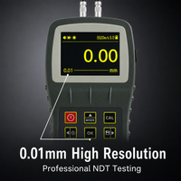 Jauge d'épaisseur ultrasonique haute précision GTJ-U100 GTJ-U150, mesure numérique de l'épaisseur des métaux, testeur NDT, protection IP65, garantie 1 an