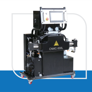 Pu nguyên liệu đôi Thành phần đóng cửa di động WINT-500L Polyurethane thủy lực máy phun với chuyển máy bơm - Product Image 3