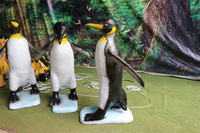 Modèles animatroniques mécaniques de petits animaux mignons personnalisés, animaux électroniques pour parc d'aventure