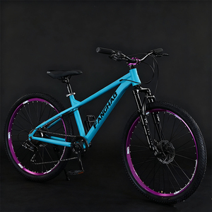 Nouveau <span class=keywords><strong>VTT</strong></span> 26 29 pouces 21 vitesses Dirt Jumper Vélo de montagne à suspension intégrale 26 pouces Vélo de descente pour hommes adultes Vélo pour hommes - Product Image 5