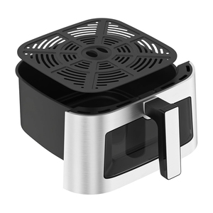 Nouvelle <span class=keywords><strong>Friteuse</strong></span> à Air Visuelle avec Fenêtre, 8L <span class=keywords><strong>XXL</strong></span> Taille Familiale, Éléments Chauffants, Écran Tactile Numérique, Four à Air avec Minuteur - Product Image 3