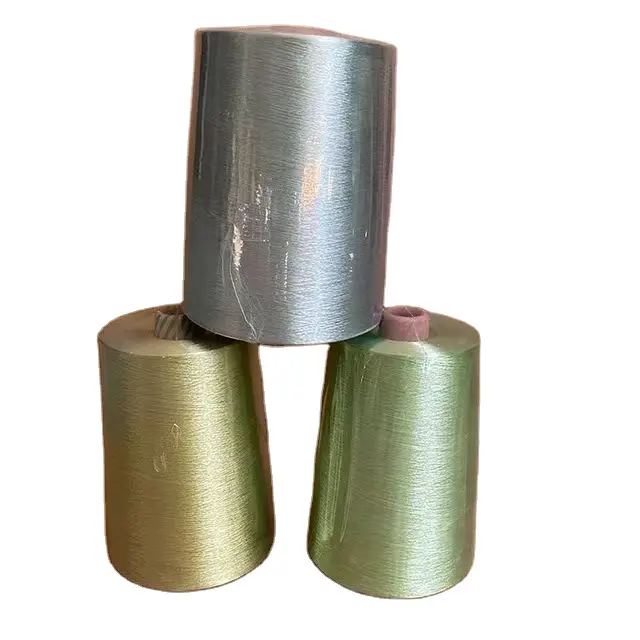 Thân thiện với môi 100% NHUỘM Viscose Rayon Filament sợi 50D/24F được sử dụng cho thêu dệt kim