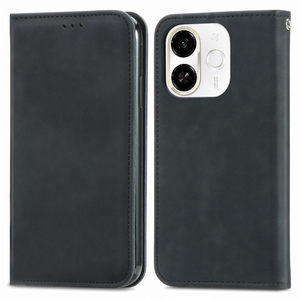 กระเป๋าหนัง PU แบบฝาพับย้อนยุคสำหรับ30C tecno Spark 5G, สำหรับ tecno Smart 9กระเป๋าสตางค์ฝาครอบเคส PU - Product Image 3