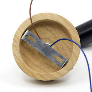 E27 220V Loft industriel Vintage rétro applique murale en bois appliques murales décoratives bougeoirs en métal lanternes bocaux à bougies - Product Image 6