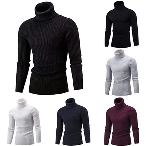 Suéter <span class=keywords><strong>de</strong></span> <span class=keywords><strong>Cuello</strong></span> <span class=keywords><strong>Alto</strong></span> para <span class=keywords><strong>Hombre</strong></span>, Suéter Tejido, Prenda <span class=keywords><strong>de</strong></span> Punto, Suéter <span class=keywords><strong>de</strong></span> Lana, <span class=keywords><strong>Jersey</strong></span> <span class=keywords><strong>de</strong></span> Punto - Product Image 1