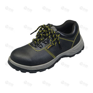 الأكثر مبيعًا أحذية أمان مريحة مضادة للانزلاق جلد معزول مع معدات حماية للقدم معززة نعل خارجي مطاطي جيد التهوية - Product Image 2