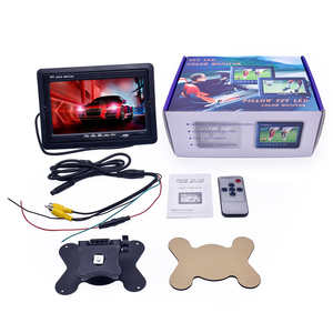 צג LCD לרכב 7 אינץ' עצמאי, צג לוח מחוונים, מסך רוורס למשאית, צג ראייה אחורית לרכב 7 אינץ' - Product Image 3