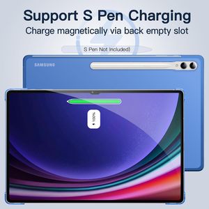 Funda para Samsung Galaxy Tab S11 S10 S9 Ultra 14,6 pulgadas 2025 2023 <span class=keywords><strong>Slim</strong></span> Stand Smart Tablet Cover con carcasa dura de <span class=keywords><strong>PC</strong></span> translúcida - Product Image 5