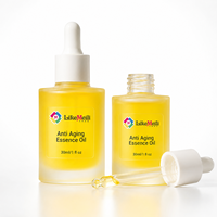 Özel Marka Anti-Aging Esans Yağı 30ml Altın Yüz Yağı Hafif Yağsız Besleyici Işıltılı Parlaklık Damlalıklı Serum