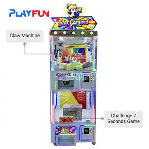 เครื่องเล่นเกมส์เครนตีนตะขาบแบบใหม่ รุ่น Commercial Star Crown พร้อมของรางวัล และเกมท้าทาย 7 วินาที - Product Image 1