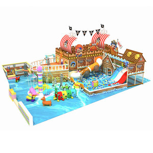 สนามเด็กเล่นในร่มธีมขนมหวาน, สไลเดอร์คู่พร้อมบ่อบอล, ผนังปีนเขา, ของเล่นนุ่มนิ่ม, สำหรับเด็กอายุ 3-12 ปี ขนาด 18*3 เมตร - Product Image 6