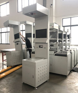 เครื่องสแกนรหัสพัสดุ ระบบ DWS พร้อมเครื่องวัดขนาดและน้ำหนัก สายพานสแตนเลส ทนน้ำมัน ปรับความเร็วได้ ปรับแต่งได้ - Product Image 5