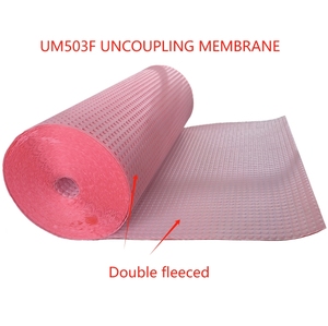 Membrane d'étanchéité pour fondation, système de décollement pour salle humide, installation facile, sous-couche de sol, membrane imperméable <span class=keywords><strong>Ditra</strong></span> - Product Image 1