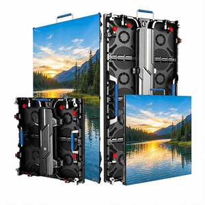 จอแสดงผล LED แบบแขวนกลางแจ้ง ขนาด 50x50 ซม. สำหรับแสดงตารางเวลาเที่ยวบินในสนามบิน  พร้อมกล่องใส่แบบ Flight Case สำหรับอุปกรณ์โรงภาพยนตร์แบบ Drive-in - Product Image 1
