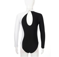 Ventes en gros de justaucorps de gymnastique rythmique bon marché, prêts à être expédiés, grandes tailles pour filles, manches longues, compétitions, tailles personnalisées