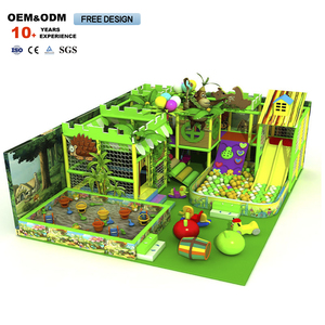 Jungle Series Indoor Commercial Soft Foam Dream Park <b>Trampoline</b> Slides Kids' Modular Playground Amusement Facilities - Product Image 6