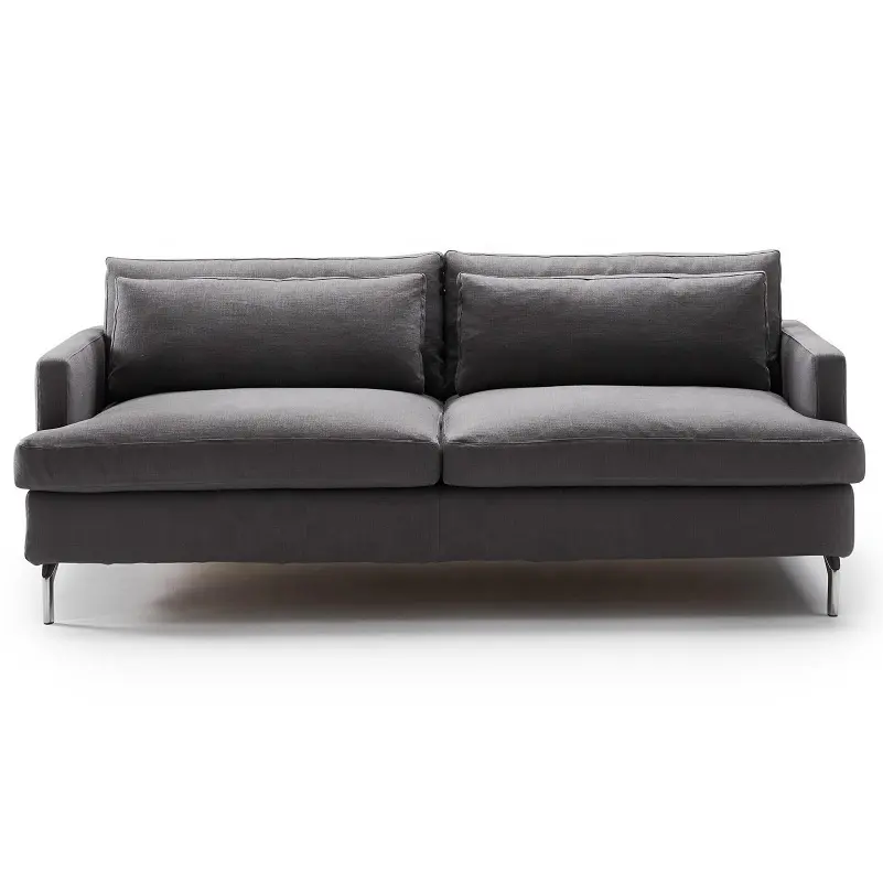 سرير أريكة بتصميم عصري وبسيط 21XYSL025 أريكة سرير من القماش لغرفة المعيشة