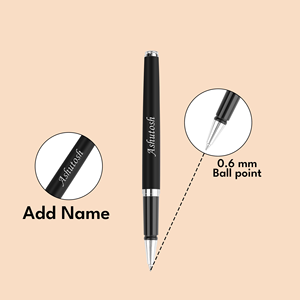 Plastic Black Gel <b>Pens</b> Set with Matt Frosted Finish Wholesale Custom Logo Colored Advertising Promotional Gift Gel Ink <b>Pen</b> - Product Image 4