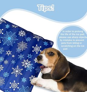 Wasserdichtes Kühl kissen für Hunde bett für den Sommer Leicht zu reinigende Gel-Kühl matte für Hunde und Katzen - Product Image 3