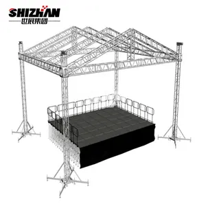 Pantalla de aluminio para eventos, diseño de sistema de armazón para equipos de escenario