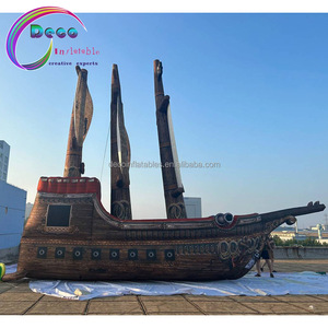 Modèle gonflable de bateau de <span class=keywords><strong>pirate</strong></span> pour la décoration - Product Image 4
