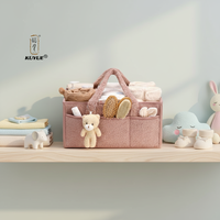 Panier à couches pour bébé KUYUE, panier de douche pour bébé pour les garçons ou les filles nouveau-nés, pour les bébés nouveau-nés et les essentiels pour bébés