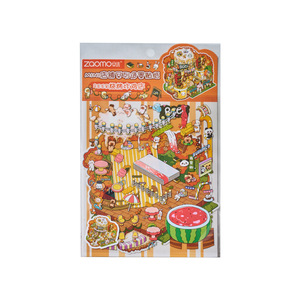 Paisaje DIY escena decoración Material pegatinas 3 unids/pack linda casa pequeña serie deliciosa <span class=keywords><strong>calle</strong></span> esquina lindo decorativo - Product Image 6