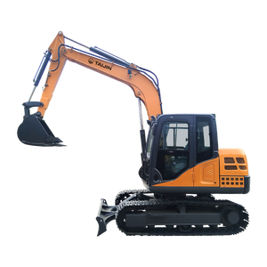 Excavatrice sur chenilles robuste TJ90 QSF2.8 avec moteur diesel Cummins, pompe hydraulique, moteur haute efficacité pour l'exploitation minière et la construction - Product Image 1