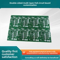 Fabricant de circuits imprimés multicouches rigides personnalisés - Carte double face FR-4 de 1,6 mm avec 1 once de cuivre pour l'éclairage LED et l'électronique automobile