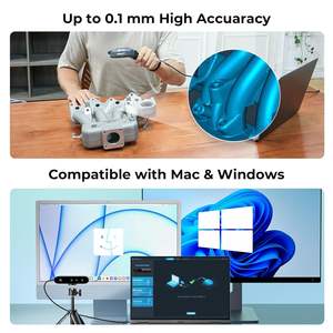 Creality CR-Scan Ferret SE Scanner 3D de bureau rapide 0.1mm haute précision flexible anti-secousse 24-Bit Design industriel portable - Product Image 4