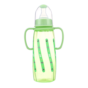 Nuevo Diseño con Patrón de Ondas, Libre de BPA, Biberón de PP de 260 ml con Asa - Product Image 6