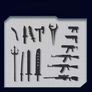 Set <span class=keywords><strong>de</strong></span> Figuras <span class=keywords><strong>de</strong></span> Acción T13 Dummy 13 Titan 13, Juguete <span class=keywords><strong>de</strong></span> Esqueleto, Figura <span class=keywords><strong>de</strong></span> Acción Impresa en 3D con Múltiples Articulaciones Móviles para Decoración - Product Image 3