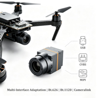 Módulo de Imagen Térmica Ultraligero de 23g 640x512 con Alta Frecuencia de Fotogramas de 50Hz para Drones UAV y Dispositivos Portátiles con Lentes de 6 a 75mm