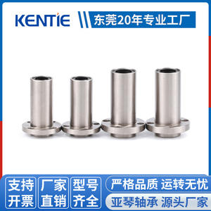 Manufacturer-Supplied LMFP-LUUA Flange Linear Bearings Smooth <b>Rod</b> Guide Rail Sliding Bearings with Electroplated <b>Extension</b> - Product Image 5