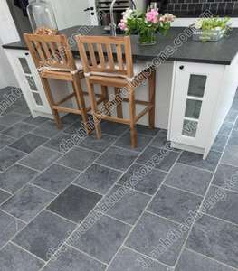 Azulejo de piedra caliza de pavimentación de sillería de diseño de piedra gótica azul Natural de Vietnam antiguo moderno para uso en exteriores - Product Image 3