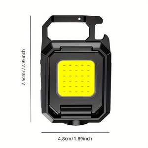 Cob Mini Camping <b>Light</b> Aluminum Alloy Type-C Rechargeable Outdoor <b>Work</b> Lamp 7.5cm x 4.8cm - Product Image 1