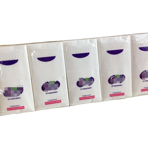 फैक्टरी मूल्य थोक 10 चादरें यात्रा पैक आकार ऊतक चेहरे जेब ऊतक रूमाल - Product Image 1