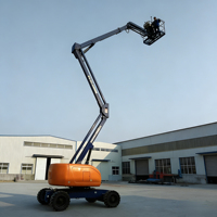 Nacelle élévatrice automotrice articulée à bras articulé 500 kg, remorquable, pour travaux en hauteur, diesel/électrique/essence - Meilleures ventes
